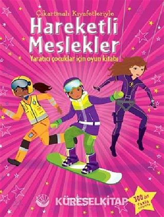 Çıkartmalı Kıyafetleriyle Hareketli Meslekler