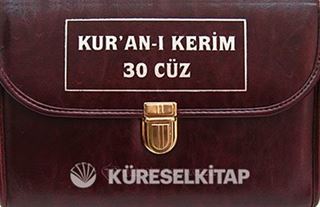 Kur'an-ı Kerim 30 Cüz-Çantalı (16x24,5) (Ciltli)