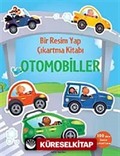 Bir Resim Yap Çıkartma Kitabı - Otomobiller