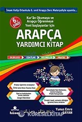 6. Sınıf Arapça Yardımcı Kitap