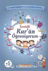 Tecvidli Kur'an Öğreniyorum (Mavi) (Kod:Ayfa161M)