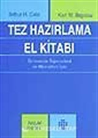 Tez Hazırlama El Kitabı