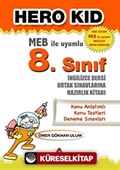 Hero Kid 8.Sınıf İngilizce Dersi Ortak Sınavlarına Hazırlık Kitabı