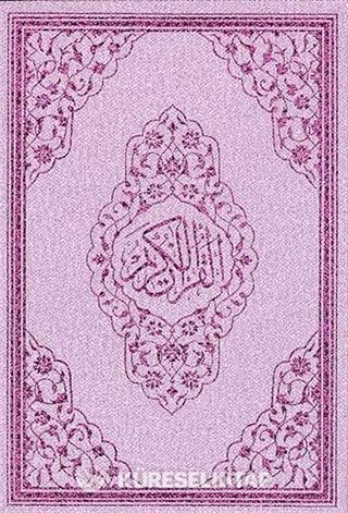 Kuranı Kerim Bilgisayar Hatlı Cami Boy Lila Renkli (Kod:125P)