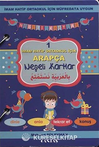 İmam Hatip Okulları İçin Arapça Neşeli Kartlar 1 (Cd Ekli)