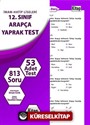 12. Sınıf Arapça Yaprak Test