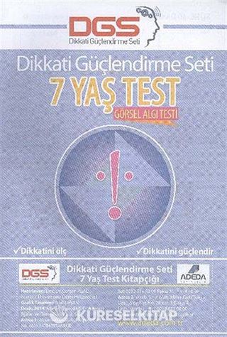 Dikkati Güçlendirme Seti 7 Yaş (Görsel Algı Testi)