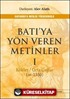 Batı'ya Yön Veren Metinler I