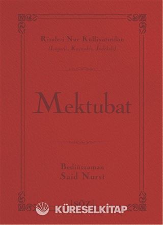 Mektubat (Şamua, İki Renk, İthal Termo Deri Cilt) (Çanta Boy)