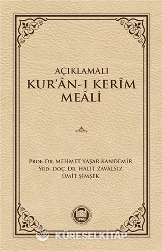Açıklamalı Kur'an-ı Kerim Meali
