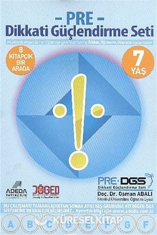 Pre-Dikkati Güçlendirme Seti