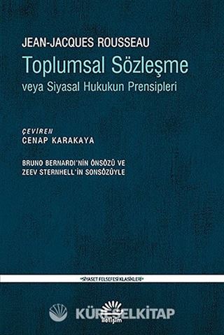Toplumsal Sözleşme veya Siyasal Hukukun Prensipleri