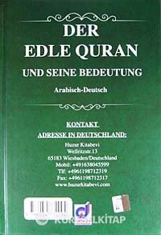 Der Edle Quran und Seine Bedeutung (Arabisch-Deutsch) (Kod:021)