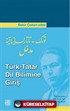 Türk - Tatar Dil Bilimine Giriş