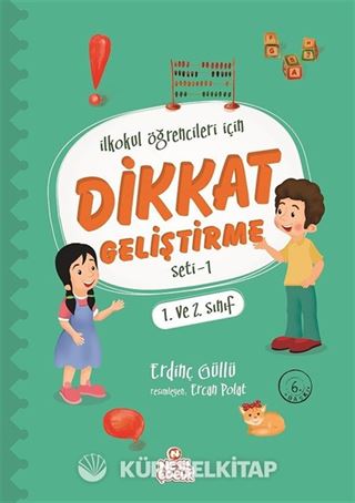 İlkokul Öğrencileri İçin Dikkat Geliştirme Seti 1 (1. ve 2. Sınıf)