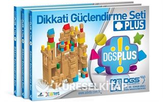 Dikkati Güçlendirme Seti Plus 3 Yaş (3 Kitap - Ahşap Materyaller Hariç)
