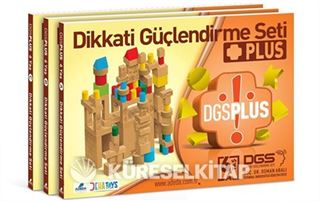 Dikkati Güçlendirme Seti Plus 6 Yaş (3 Kitap - Ahşap Materyaller Hariç)