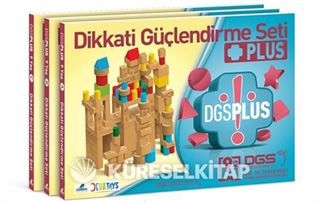 Dikkati Güçlendirme Seti Plus 9 Yaş (3 Kitap - Ahşap Materyaller Hariç)