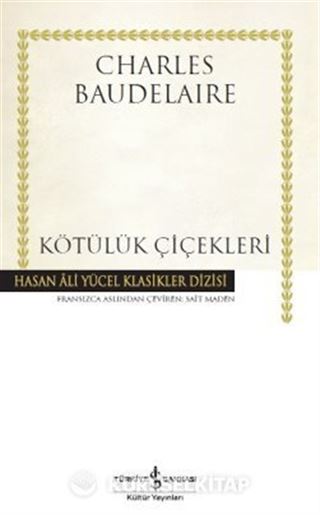 Kötülük Çiçekleri (Karton Kapak)