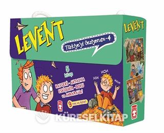 Levent Türkiyeyi Geziyorum 4 (5 Kitap Set)
