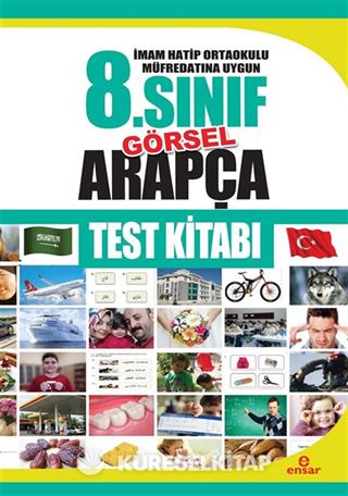 8. Sınıf Görsel Arapça Test Kitabı