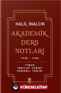 Akademik Ders Notları 1938-1986