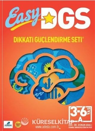 Easy Dikkati Güçlendirme Seti 3-6 Yaş A