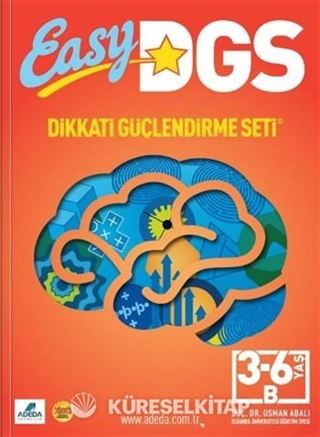Easy Dikkati Güçlendirme Seti 3-6 Yaş B