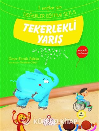 Tekerlekli Yarış / 1. Sınıflar İçin Değerler Eğitimi Seti 5