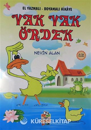 Vak Vak Ördek / El Yazmalı-Boyamalı Hikaye