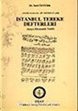 İstanbul Tereke Defterleri /Sosyo Ekonomik Tahlil