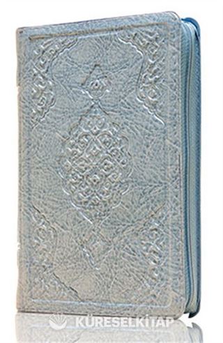 Çanta Boy Kur'an-ı Kerim (Mavi Renk, Kılıflı, Mühürlü)