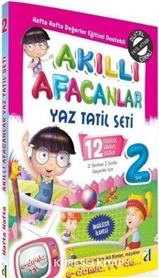 2. Sınıf Akıllı Afacanlar Yaz Tatil Seti