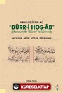 Abdulcelil İbn Ali 'Dürr-İ Hoş-Ab' (Manzum Bir 'Dürer' Tercümesi)