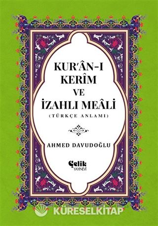 Kur'anı Kerim ve Türkçe Anlamı / İzahlı Meali / Orta Boy 4 Renkli