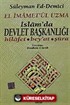 İslamda Devlet Başkanlığı / El İmametül Uzma