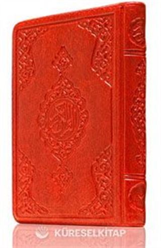 Çanta Boy Kur'an-ı Kerim (Kırmızı Renk, Kılıflı, Mühürlü)