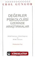 Değerler Psikolojisi Üzerine Araştırmalar