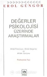 Değerler Psikolojisi Üzerine Araştırmalar