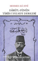 Darü'l-Fünun Tarih-i Felsefe Dersleri