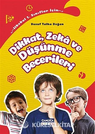 Dikkat, Zeka ve Düşünme Becerileri Seti (5 Kitap)