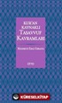 Kur'an Kaynaklı Tasavvuf Kavramları (Ciltli)