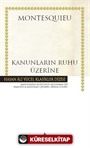 Kanunların Ruhu Üzerine (Ciltli)