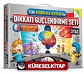 Dikkati Güçlendirme Seti 3 Kitap (3 Yaş) (Yeni Neuro-Via Sistemi ile)
