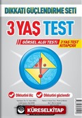 3 Yaş Test Görsel Algı Seti / 3 Yaş Test Kitapçığı