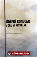 Önemli Konular Soru ve Cevaplar