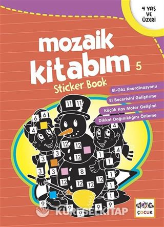 Mozaik Kitabım 5 Sticker Book