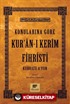 Konularına Göre Kur'an-ı Kerim Fihristi