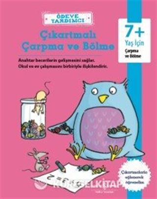 Ödeve Yardımcı Çıkartmalı Çarpma ve Bölme 7+ Yaş