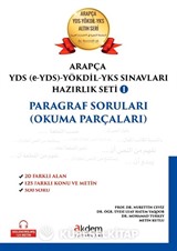 Arapça YDS (E- Yds) Yökdil Sınavları Hazırlık Seti 1 Paragraf Soruları ( Okuma Parçaları )